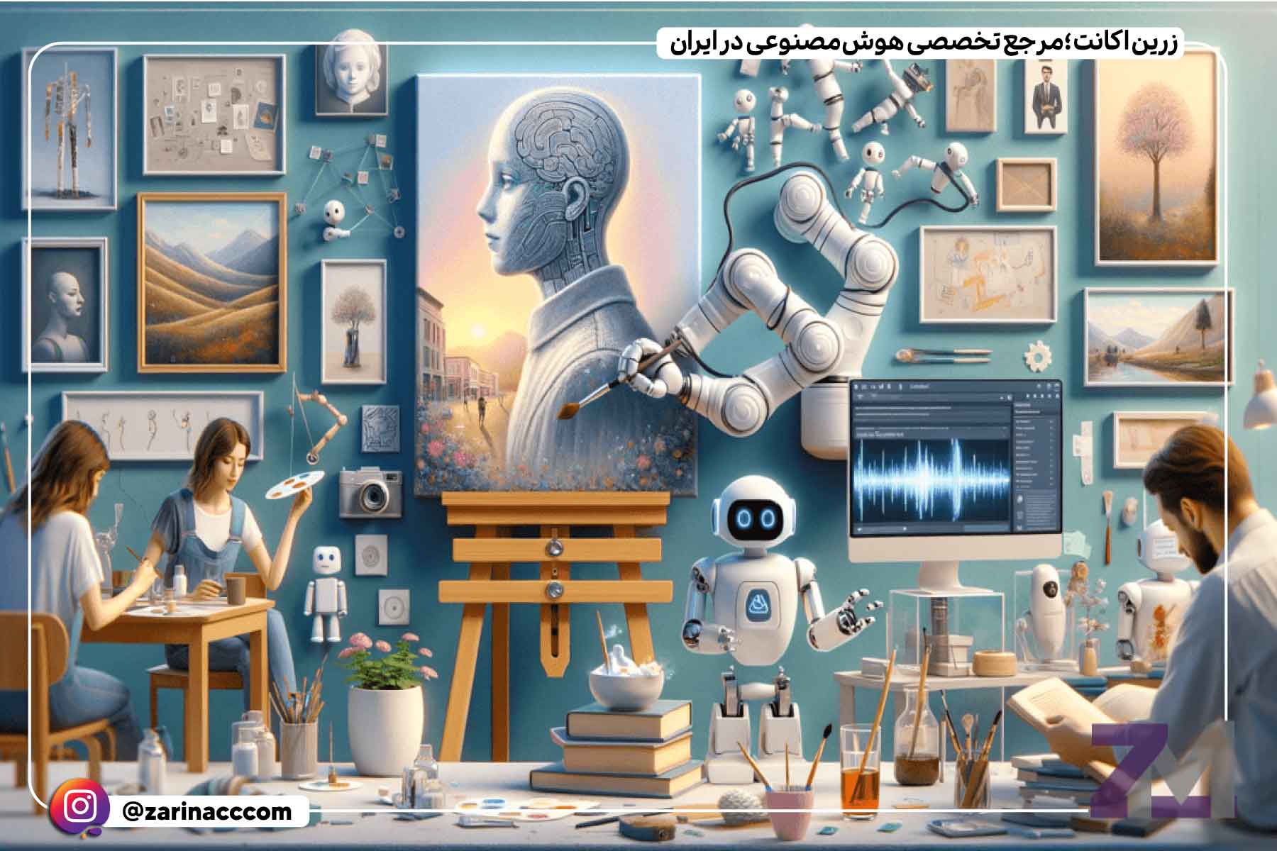 انواع هوش مصنوعی برای تولید محتوا