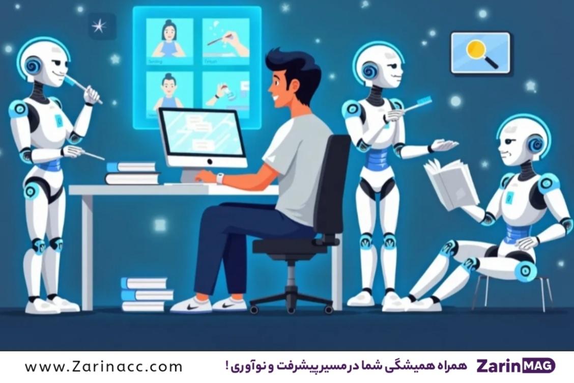 7. ابزارهای هوش مصنوعی در تولید محتوا