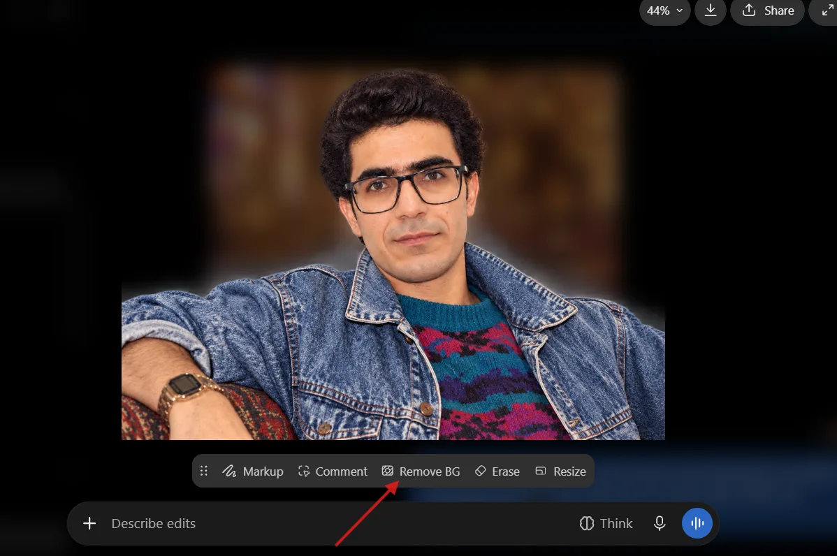 ساخت عکس با چت جی پی تی؛ آموزش عکسسازی و ادیت عکس با ChatGPT + ۱۵ پرامپت آماده 13 ابزار Remove BG برای حذف پسزمینه در ویرایشگر عکس ChatGPT