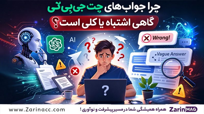 چطور جواب های دقیق تر از ChatGPT بگیریم؟ 1 چرا جواب های ChatGPT گاهی اشتباه یا کلی است؟