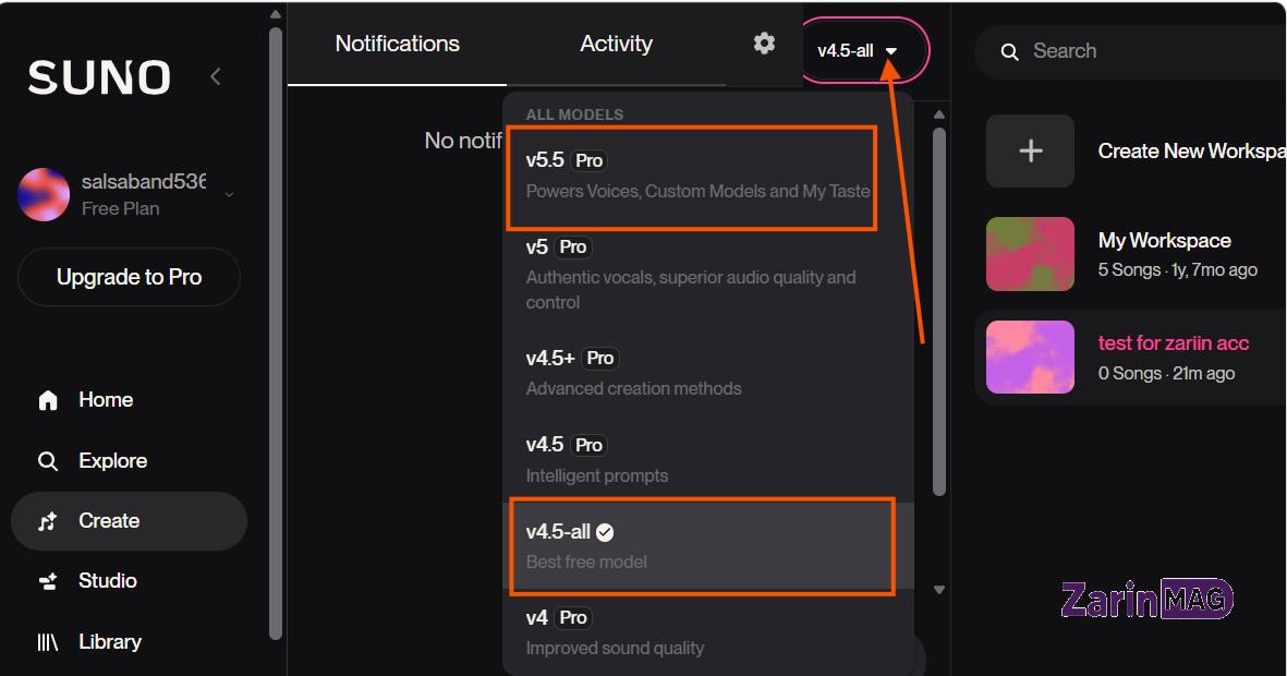 ساخت موزیک با هوش مصنوعی؛ معرفی بهترین سایتها و آموزش ساخت آهنگ با AI 9 گزینه Custom Mode