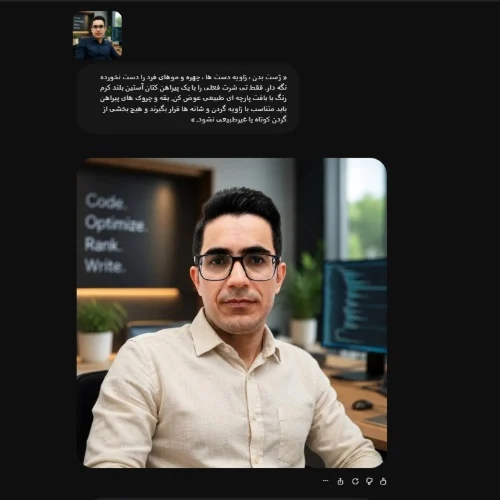 پرامپت gemini برای عکس + ۱۷ پرامپت تست شده رایگان 10 پرامپت عکس رسمی و شرکتی